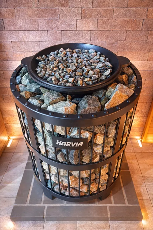 Современный домик с баней, чаном и беседкой