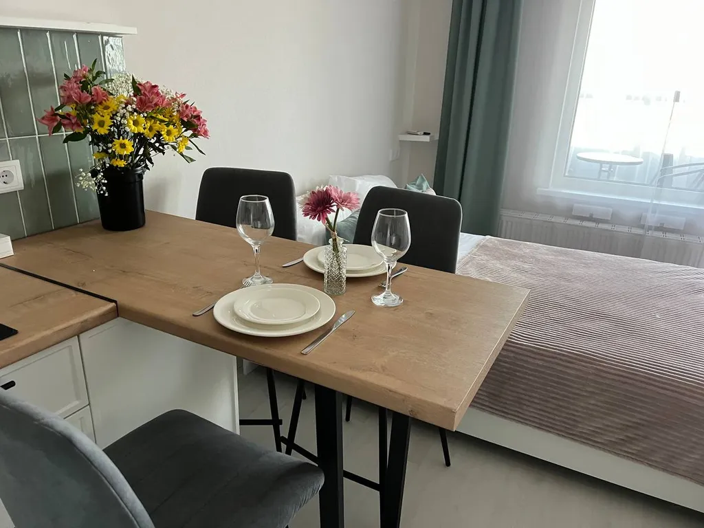 Квартира Прекрасная студия для 3 гостей — аренда посуточно в Кудрово