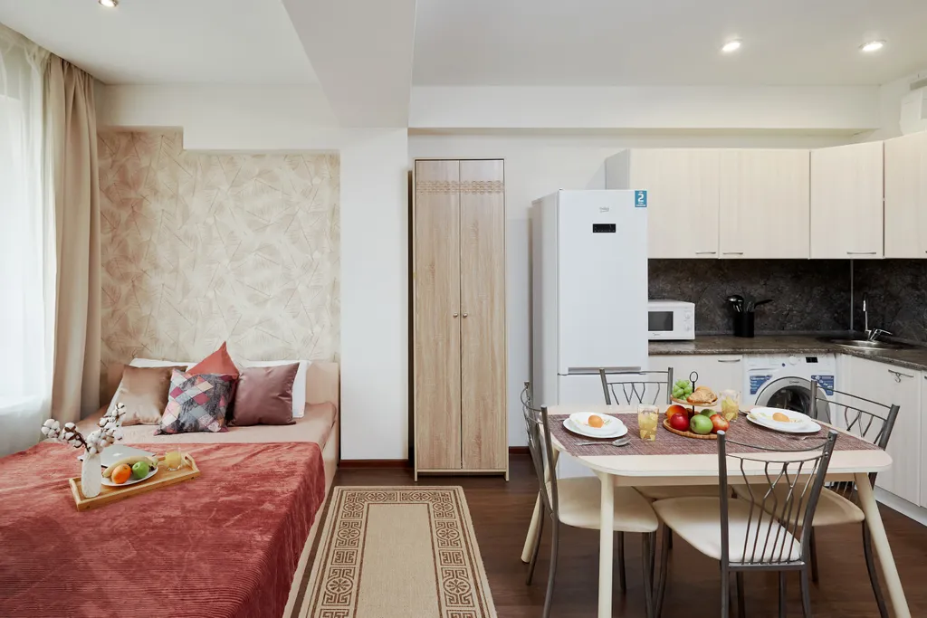 Семейная студия Pink Flower в 70 метрах от моря