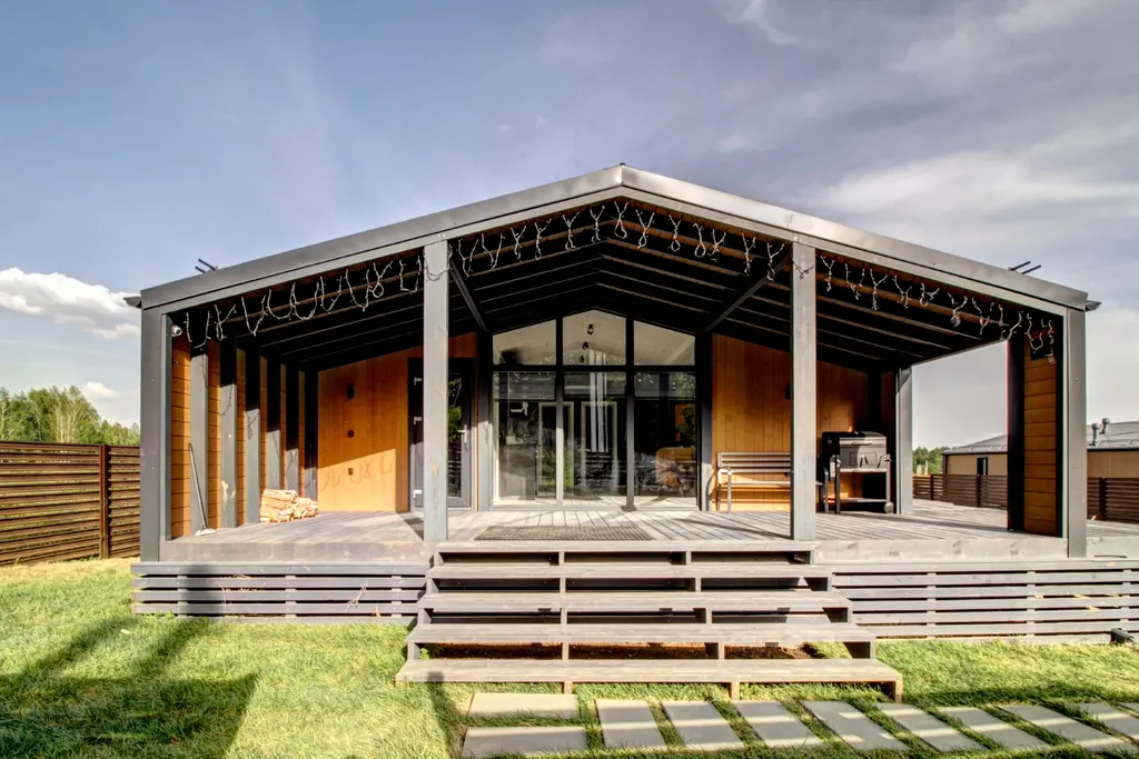 Дoм с видом на лec