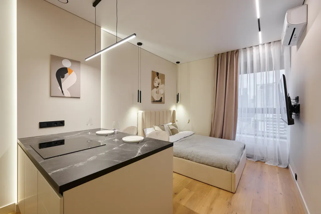 Квартира Квартира Уютная студия в ЖК Матч Пойнт — Москва