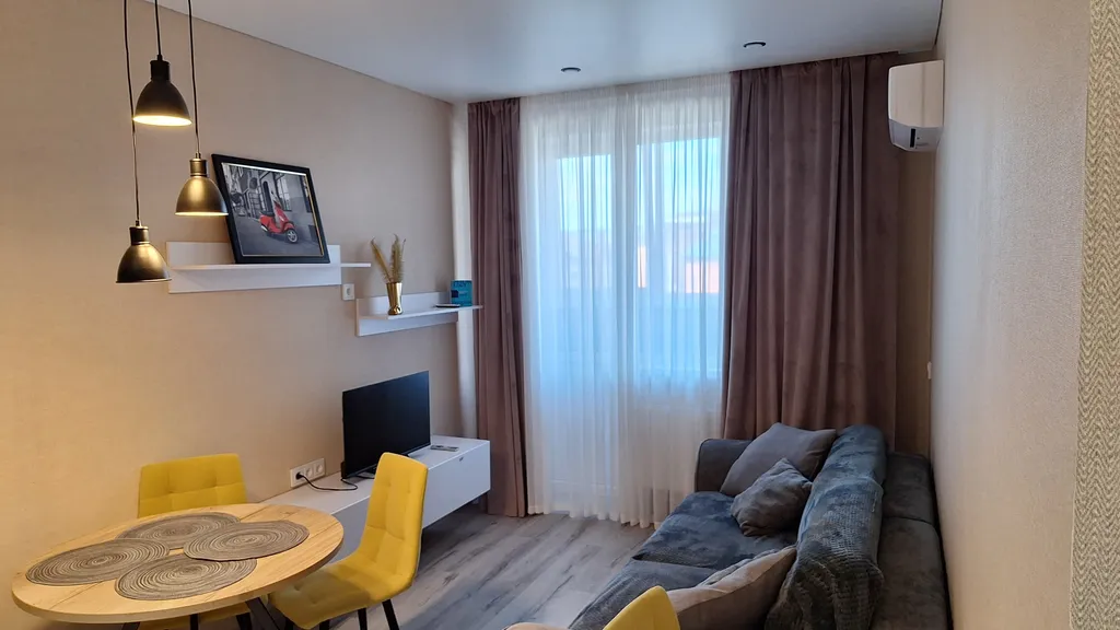 Новая уютная золотая квартира в современном жк бизнес класса