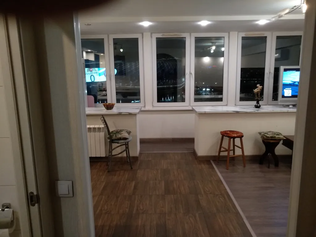 Студия с новым ремонтом