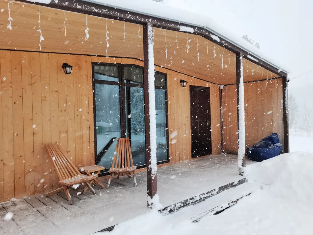 Коттедж Дом в стиле барнхаус — Шерегеш