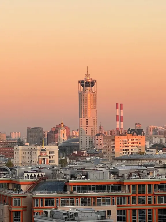 Квартира Уютная квартира с прекрасным видом в центре Москвы — Москва