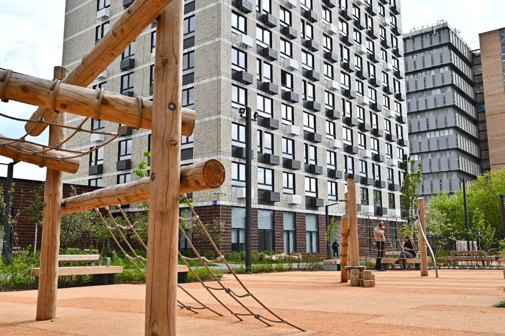 Квартира Квартира Дизaйнeрская квартиpа у метро Oзeрная — Москва