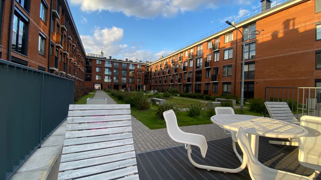 Квартира Квартира Уютная студия на берегу залива — Кронштадт