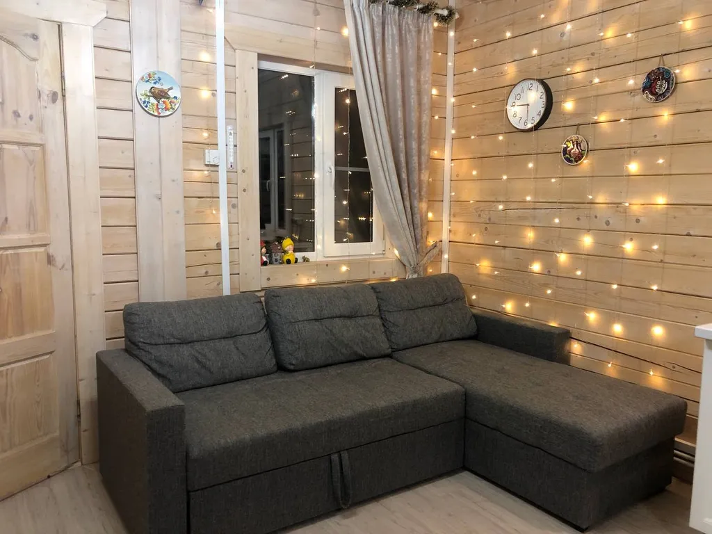 Дом с баней и крытой террасой