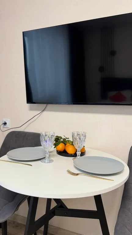 Стильная квартира-студия в новом доме микрорайона Парковый