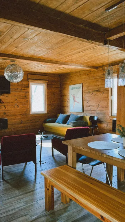 Шале Лесное в Беловежской пуще с электробатареями и выходом в лес