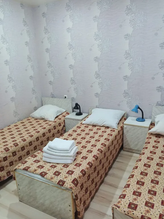 Квартира Квартира Двухкомнатный пятиместный семейный номер с удобствами — Адлер