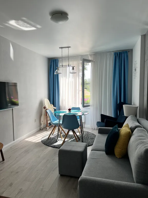 Апартамент на берегу Финского залива, 1 линия, Светлый мир внутри