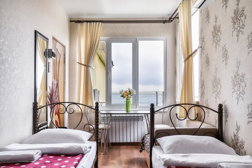 Квартира Квартира с видом на море, 2 минуты до пляжа — Адлер