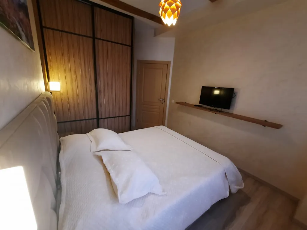 Апартаменты с восхитительными панорамными видами на вершины Домбая