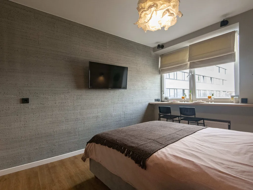 Стильная студия для 3 гостей в МФК Созвездие в центре города