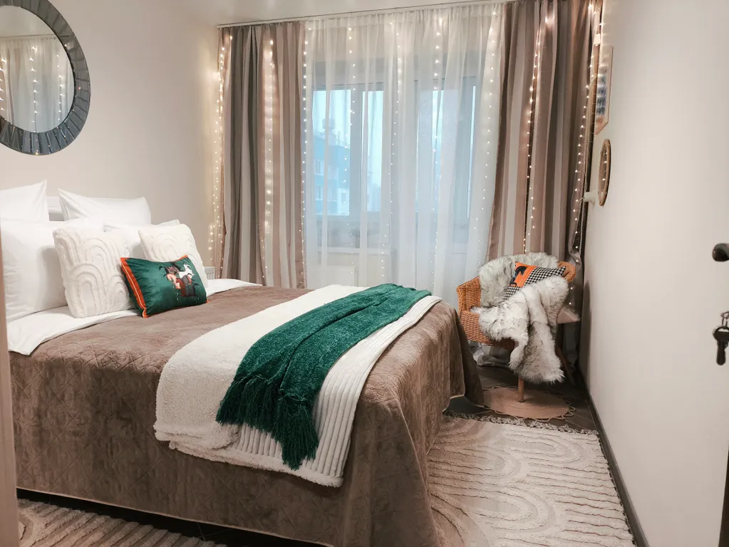 Стильная квартира в новом ЖК для 8