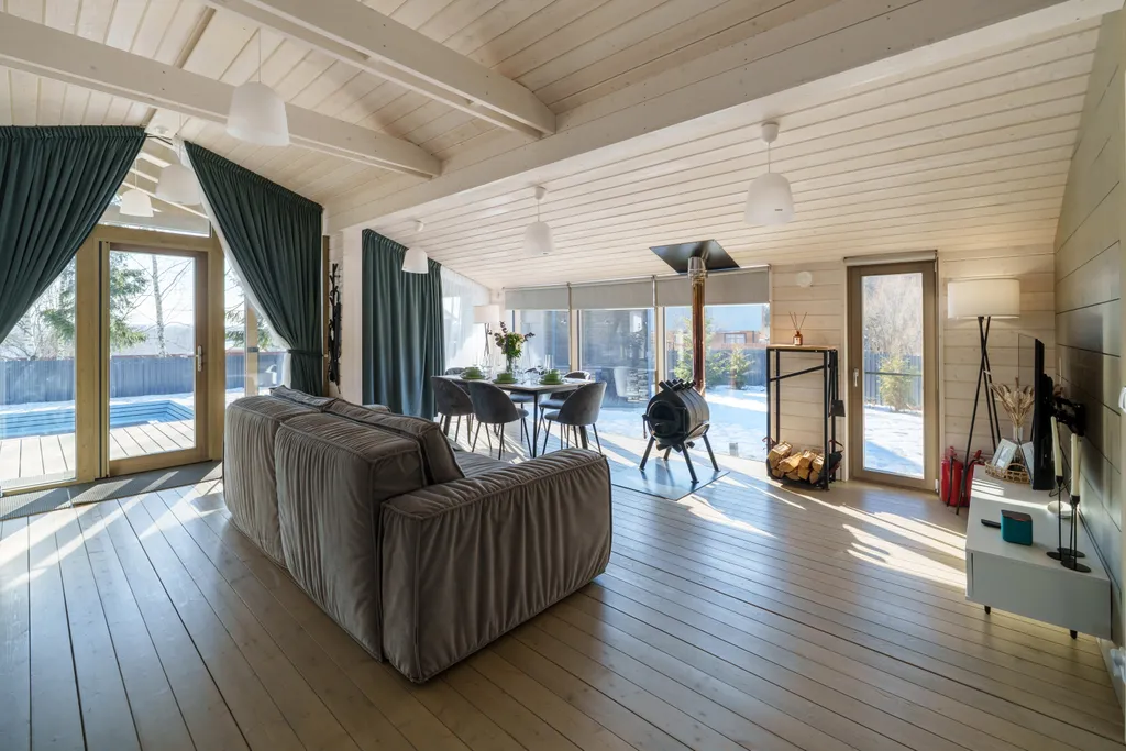 Моя атмосфера, ДубльДом с дровяной печью, банным чаном и костровой