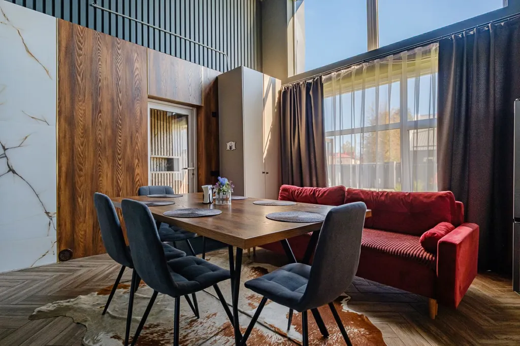 Yeti home дом с горячим бассейном на улице