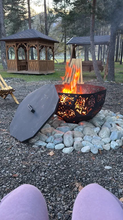 Новый коттедж в лесу