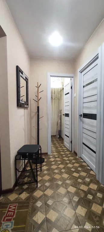 Уютная квартира с огромной кухней, городской пляж рядом