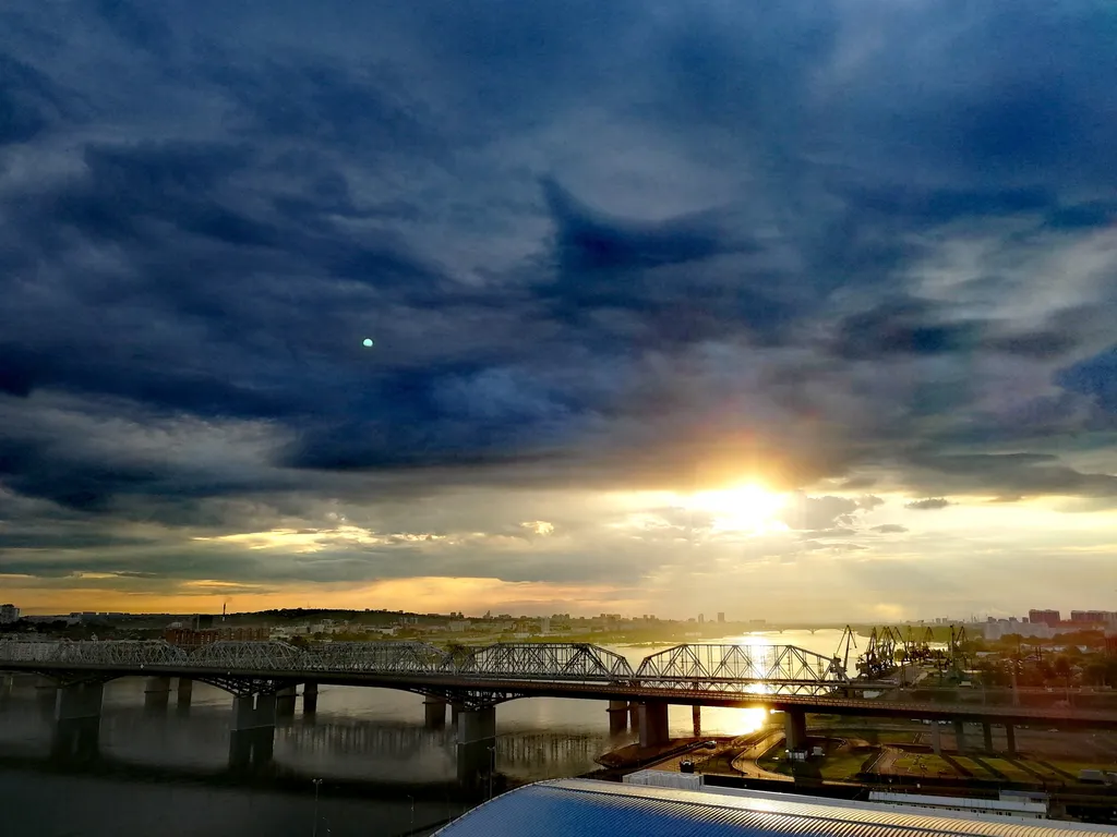 Апартаменты с панорамным видом на могучий Енисей