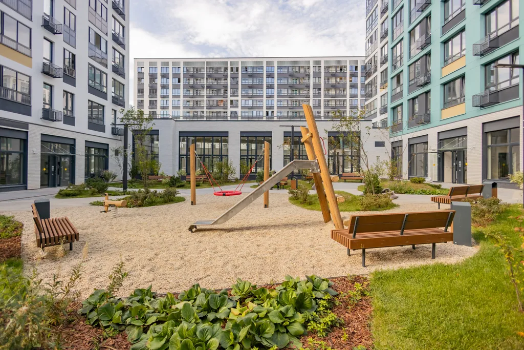 Квартира Квартира Уютная студия у метро Потапово — Москва