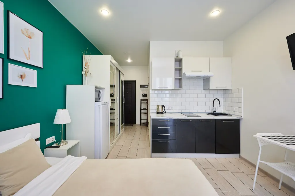 Квартира Квартира Панорамная студия возле стадиона Краснодар с дистанционным заселением — Краснодар