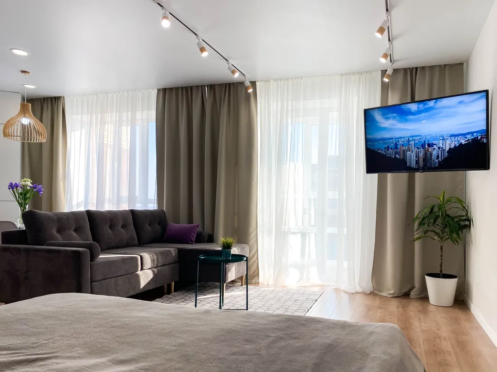 Дизайнерские апартаменты у Парка Победы