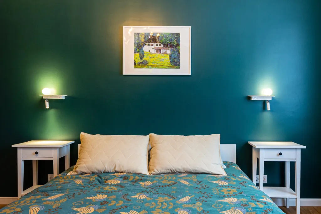 Яркая квартира с двумя балконами