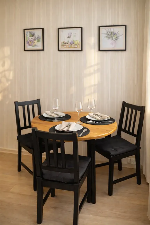 Просторная квартира с видом на город