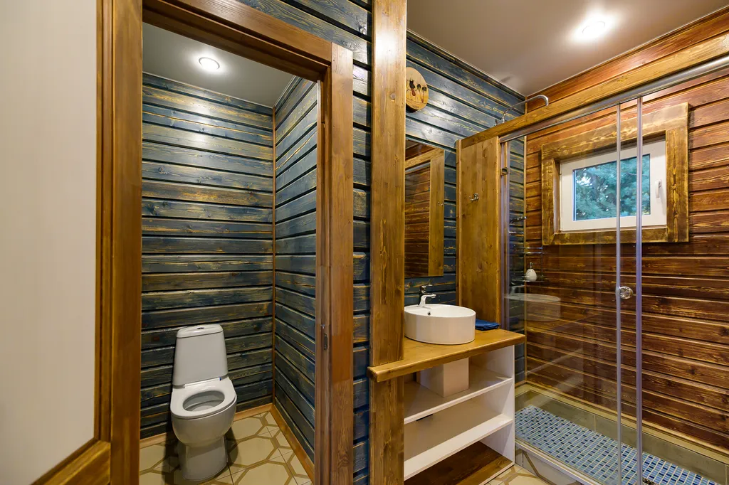 Брусничный коттедж с сауной и банным чаном