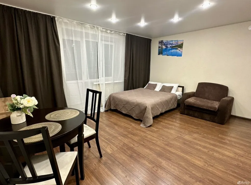 Просторная квартира студия на Зональном