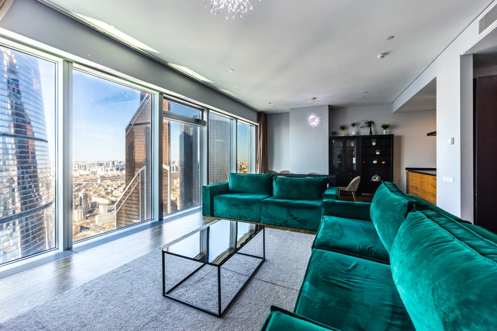 Квартира Green Sky 54 этаж — аренда посуточно в Москва