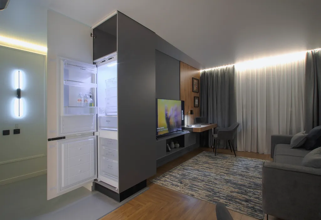 Квартира с видом на город