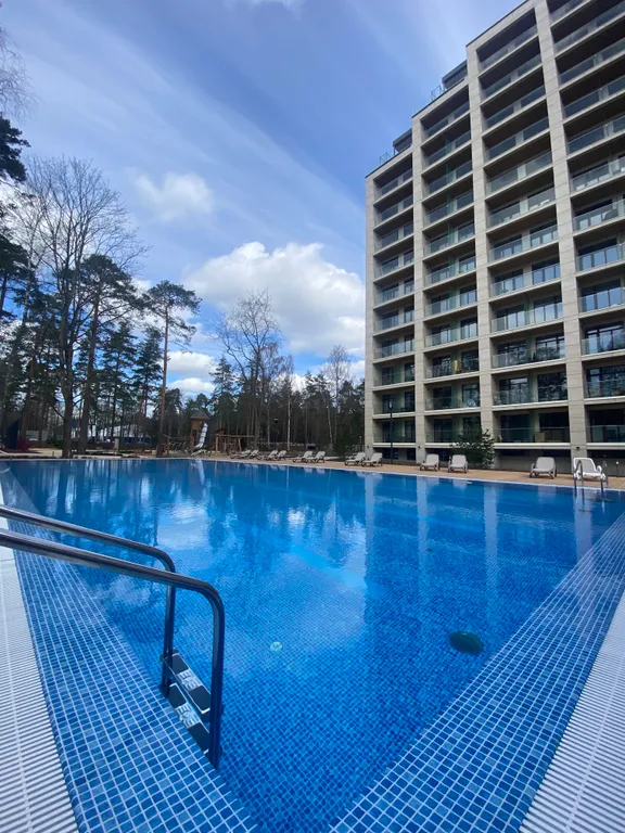 Апартамент с кухней на заливе