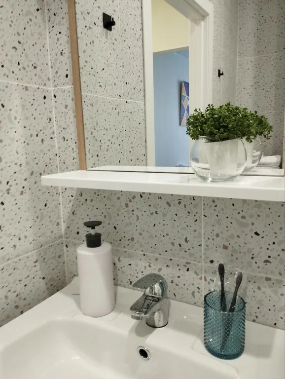 Квартира Апартаменты Sweet Home Blue на Плесецкой — Санкт-Петербург