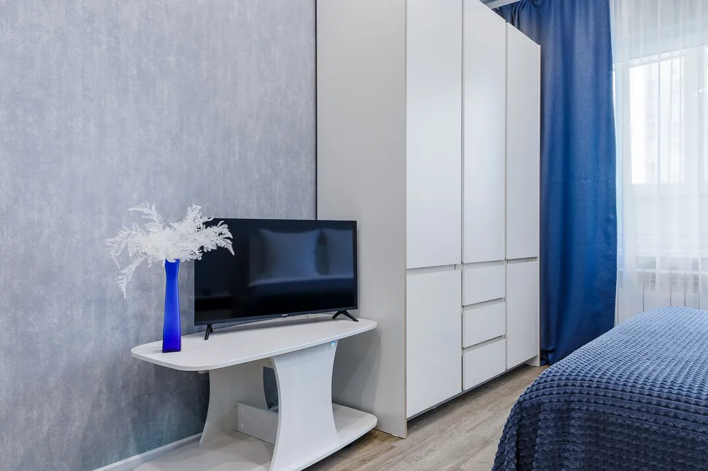 Апартаменты цвета индиго с видом на Суру