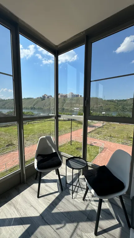 Квартира Квартира Стильная студия с видом на Енисей — Красноярск