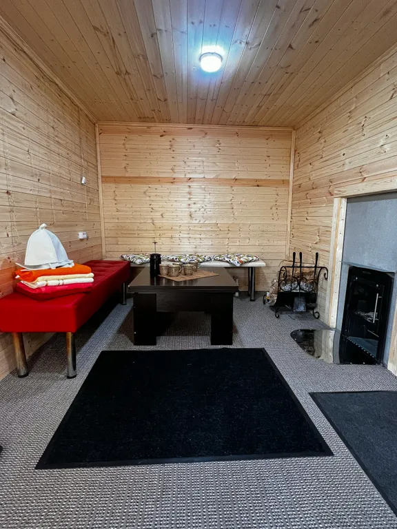 2-х этажный коттедж с баней на дровах рядом с городом