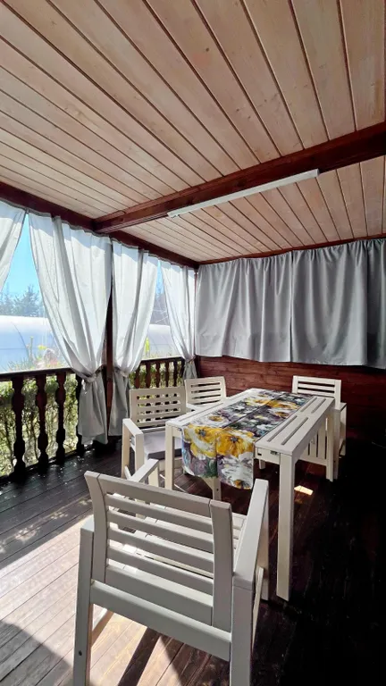 1 Деревянный дом для отдыха 6 гостей