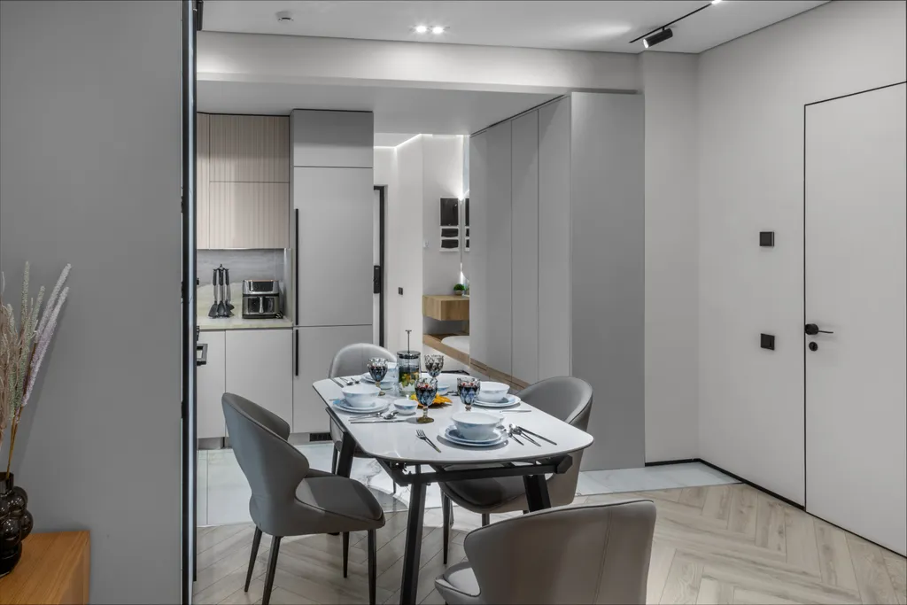 Премиум квартира в центре NRG U-Tower — 4 этаж