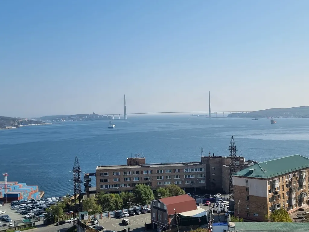 Квартира Квартира с видом на море и мосты — Владивосток
