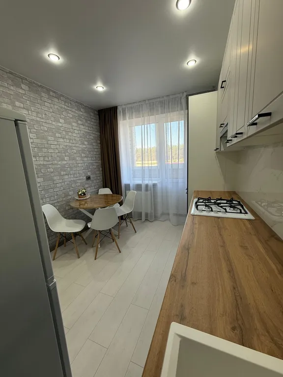 Уютная и ухоженная квартира с новым ремонтом и видом на лес