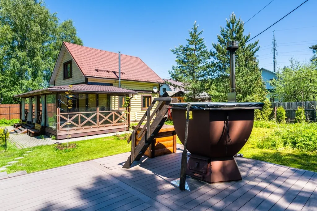 Holidayspahouse - уютный дом с сауной и купелью в Подмосковье