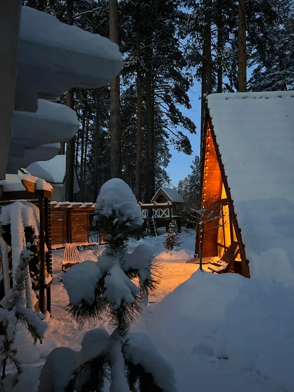 Дом афрейм в шатоrelax