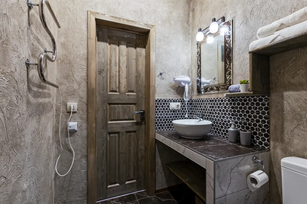 Барнхаус ВЕСНА с камином и баней