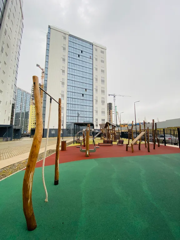 Квартира Квартира Уютная студия в новом в экологически чистом микрорайоне города — Красноярск