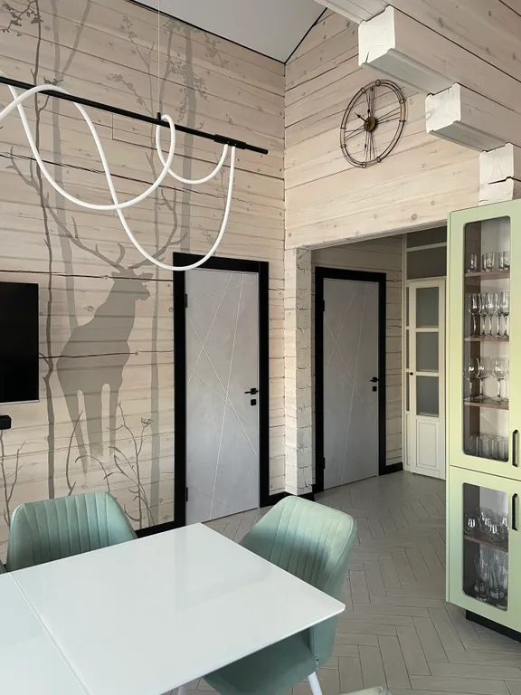 Новый гостевой дом Mountain harbor с видом на горы