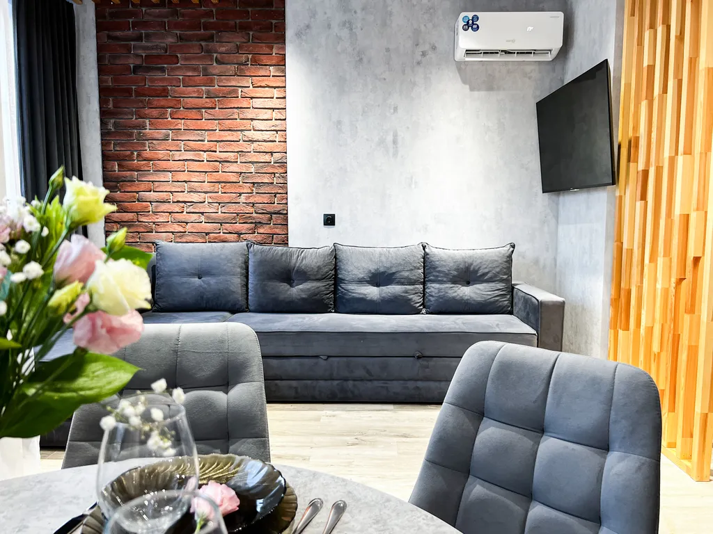 Квартира Черника - дизайнерские апартаменты с видом на горы — Сириус