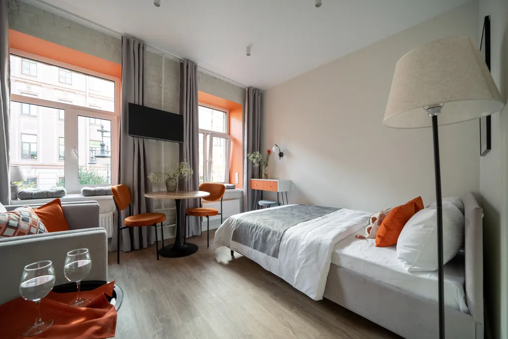 Квартира Квартира Улучшенная студия — Санкт-Петербург